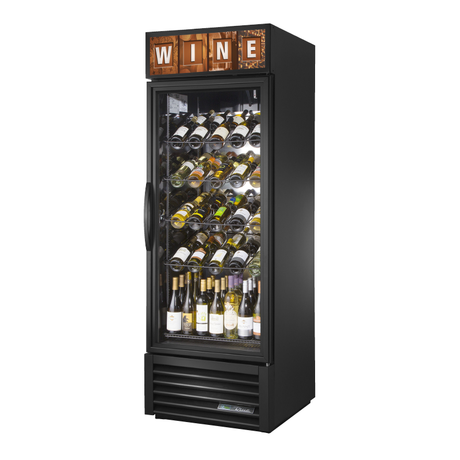 True Refrigeration GDM-23W-HC~TSL01_BL Wine Merchandiser One-section