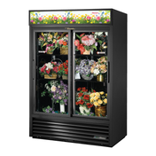 True Refrigeration GDM-47FC-HC-LD_WH Floral Merchandiser Two-section