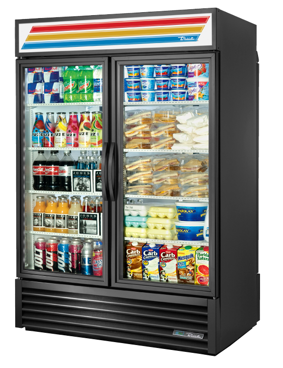 True Refrigeration GDM-49RL-HC~TSL01_BL Refrigerated Merchandiser