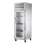 Stainless steel True Refrigeration STA1F-1G-HC Spec Series Freezer with glass door