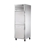 Stainless steel heated cabinet on wheels, True Refrigeration STA1H-2HS SPEC SERIES