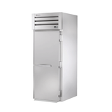 Stainless steel heated cabinet True Refrigeration STA1HRI89-1S with solid door and cooling unit