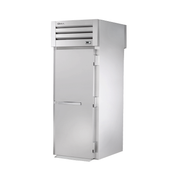 Stainless steel True Refrigeration STA1RRT-1S-1S Refrigerator with solid door and top cooling