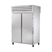 Stainless steel heated cabinet on wheels, True Refrigeration STA2HPT-2S-2S SPEC SERIES