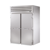 Stainless steel True Refrigeration STA2HRI-2S heated cabinet with two doors and vents