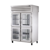 Commercial Stainless Steel True Refrigeration STA2RPT-4HG-2S-HC Spec Series Refrigerator