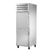 Stainless steel True Refrigeration STG1R-1S-HC SPEC SERIES® Refrigerator on wheels