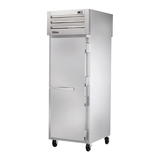 Stainless steel commercial refrigerator on wheels, True Refrigeration STG1RPT-1S-1S-HC Spec Series