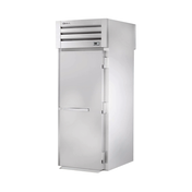Commercial stainless steel refrigerator True Refrigeration STG1RRT89-1S-1S with solid door