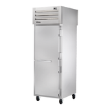 Stainless steel heated cabinet on wheels, True Refrigeration STR1HPT-1S-1S SPEC SERIES