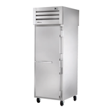 Stainless steel True Refrigeration STR1RPT-1S-1G-HC SPEC SERIES® Refrigerator on wheels