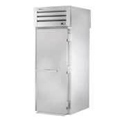 Stainless steel True Refrigeration STR1RRT89-1S-1S Spec Series Refrigerator Roll-thru