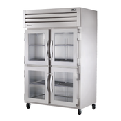 True Refrigeration STR2R-4HG-HC SPEC SERIES stainless steel refrigerator with glass doors