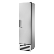 Commercial stainless steel True Refrigeration T-11-HC one-section refrigerator with bottom vents