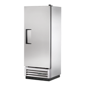 Stainless steel True Refrigeration T-12F-HC Freezer with single door and ventilation grilles