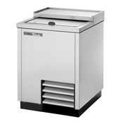 Stainless steel True Refrigeration T-24-GC-S-HC chiller froster with vented front panel