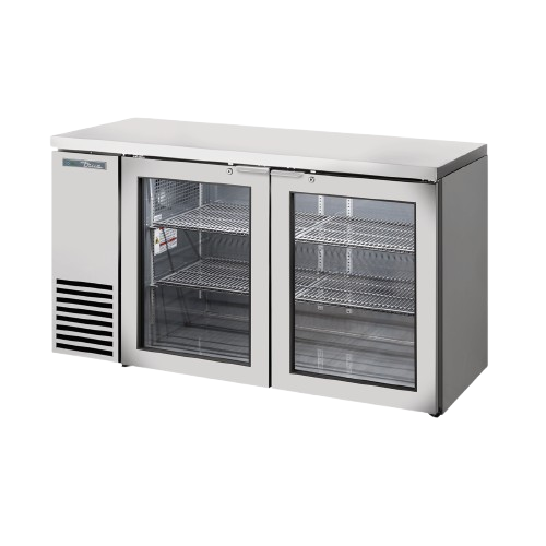 True Refrigeration TBB24-60-2G-Z1-SFT-S-1 Back Bar Cooler Two-section