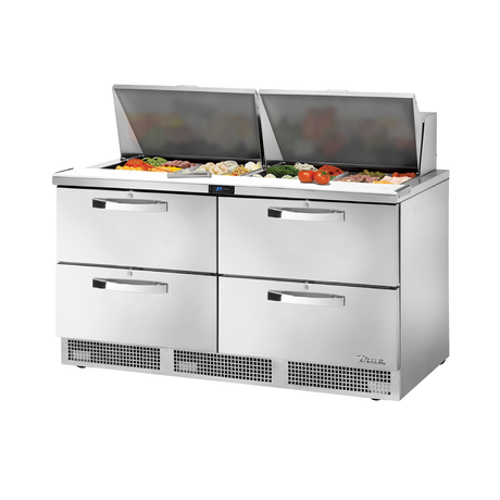 True Refrigeration TFP-64-24M-D-4~SPEC3 SPEC SERIES® Sandwich/Salad Unit