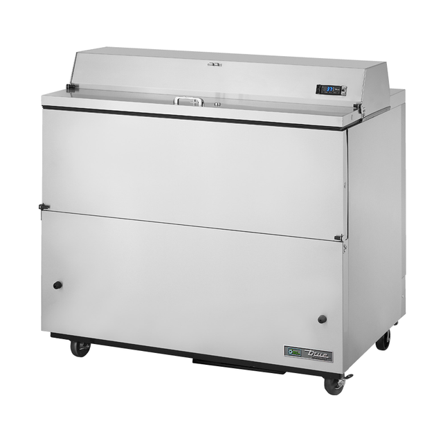 True Refrigeration TMC-49-S-SS-HC Mobile Milk Cooler Forced-air (12) 13" X 13" X 11-1/8" Crate Capacity