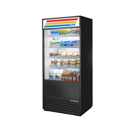 True Refrigeration TOAM-36-HC~TSL01 Vertical Air Curtain Merchandiser