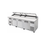 True Refrigeration TPP-AT-119D-2-HC_RH Pizza Prep 33 41°F Pan Rail