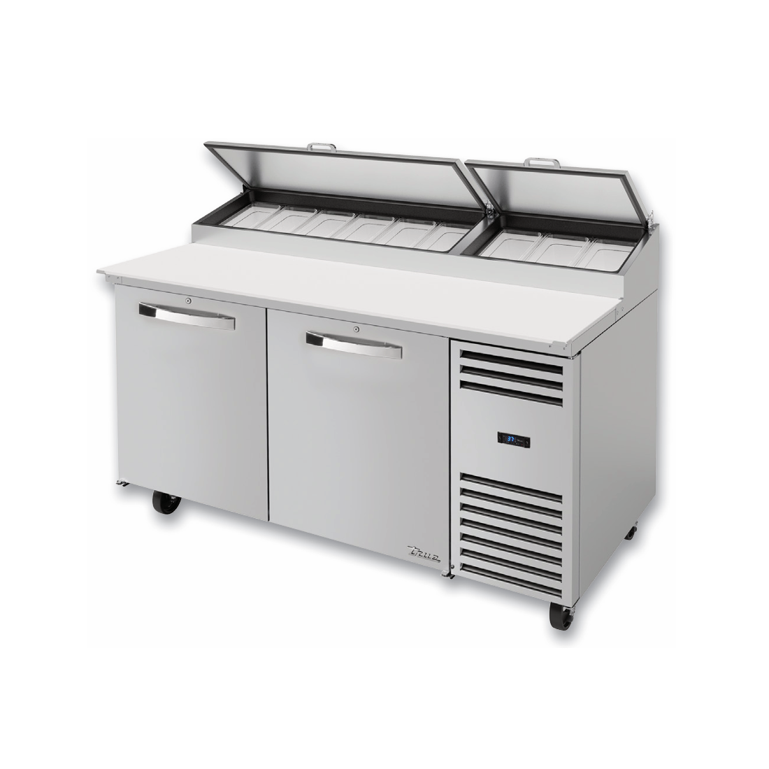 True Refrigeration TPP-AT-67-HC~SPEC3 SPEC SERIES® Pizza Prep SPEC Package 3 Includes: Stainless Steel Cover