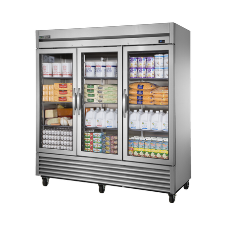 True Refrigeration TS-72G-HC~FGD01 Refrigerator Reach-in Three-section