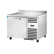 Stainless steel True Refrigeration TWT-44-HC~SPEC3 Deep Work Top Refrigerator with door