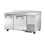 Stainless steel True Refrigeration TWT-60-32F-HC deep work top freezer with two doors