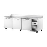 Commercial Stainless Steel Refrigerated Prep Table TWT-93-HC~SPEC3 with Backsplash