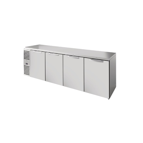 True Refrigeration TBR108-RISZ1-L-S-SSSS-1 Refrigerated Back Bar Cooler Four-section