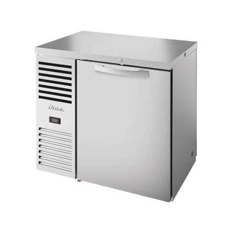 True Refrigeration TBR36-PTSZ1-L-S-S-S-1 Refrigerated Back Bar Cooler Pass-thru