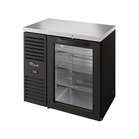 True Refrigeration TBR36-RISZ1-L-B-G-1 Refrigerated Back Bar Cooler One-section