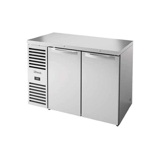 True Refrigeration TBR48-RISZ1-L-S-SS-1 Refrigerated Back Bar Cooler Two-section