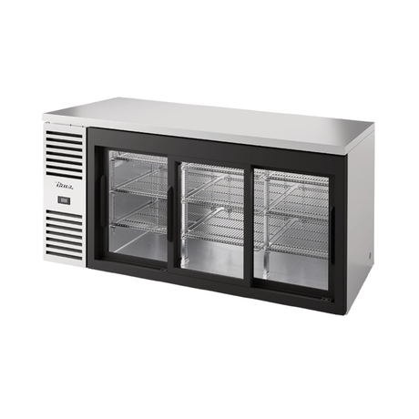 True Refrigeration TBR72-RISZ1-L-S-111-1 Refrigerated Back Bar Cooler Three-section