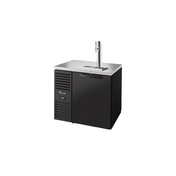 True Refrigeration TDR36-PTSZ1-L-B-S-S-1 Refrigerated Draft Bar Cooler Pass-thru