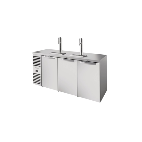 True Refrigeration TDR84-RISZ1-L-S-SSS-1 Refrigerated Draft Bar Cooler Three-section