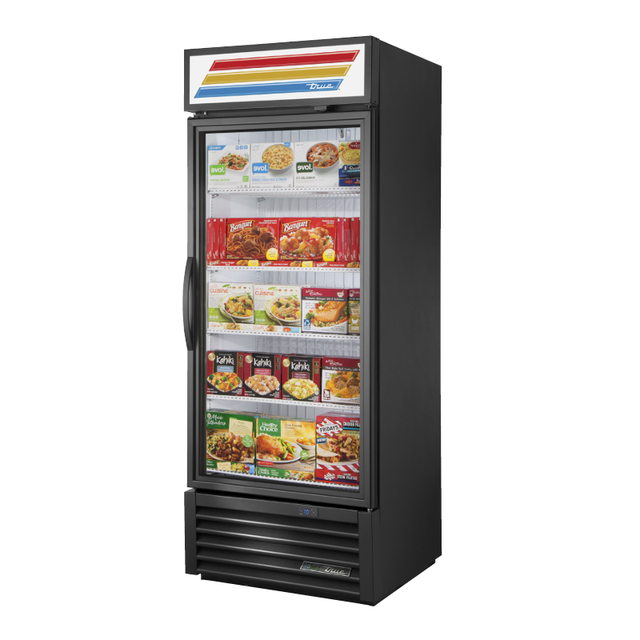 True Refrigeration GDM-26F-HST-HC~TSL01_BL Freezer Merchandiser With Health Safety Timer